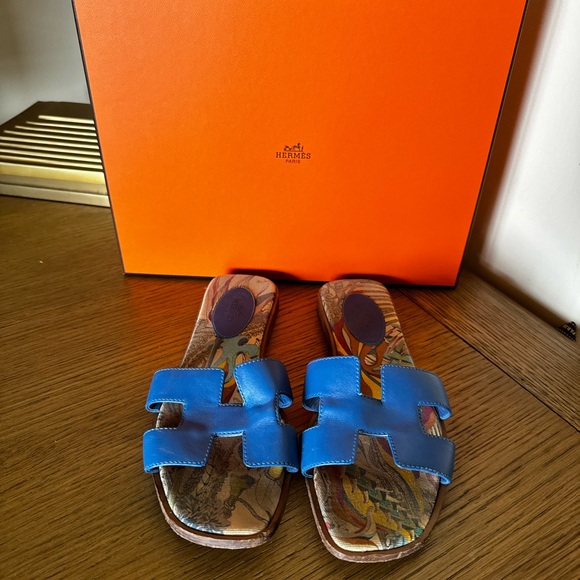 Ladies Sandals Hermes Multicolor Sandals Oran Hermès HERMES